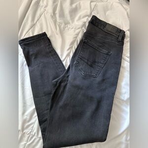 American Eagle Outfitters Men's Dark Gray Skinny Jeans